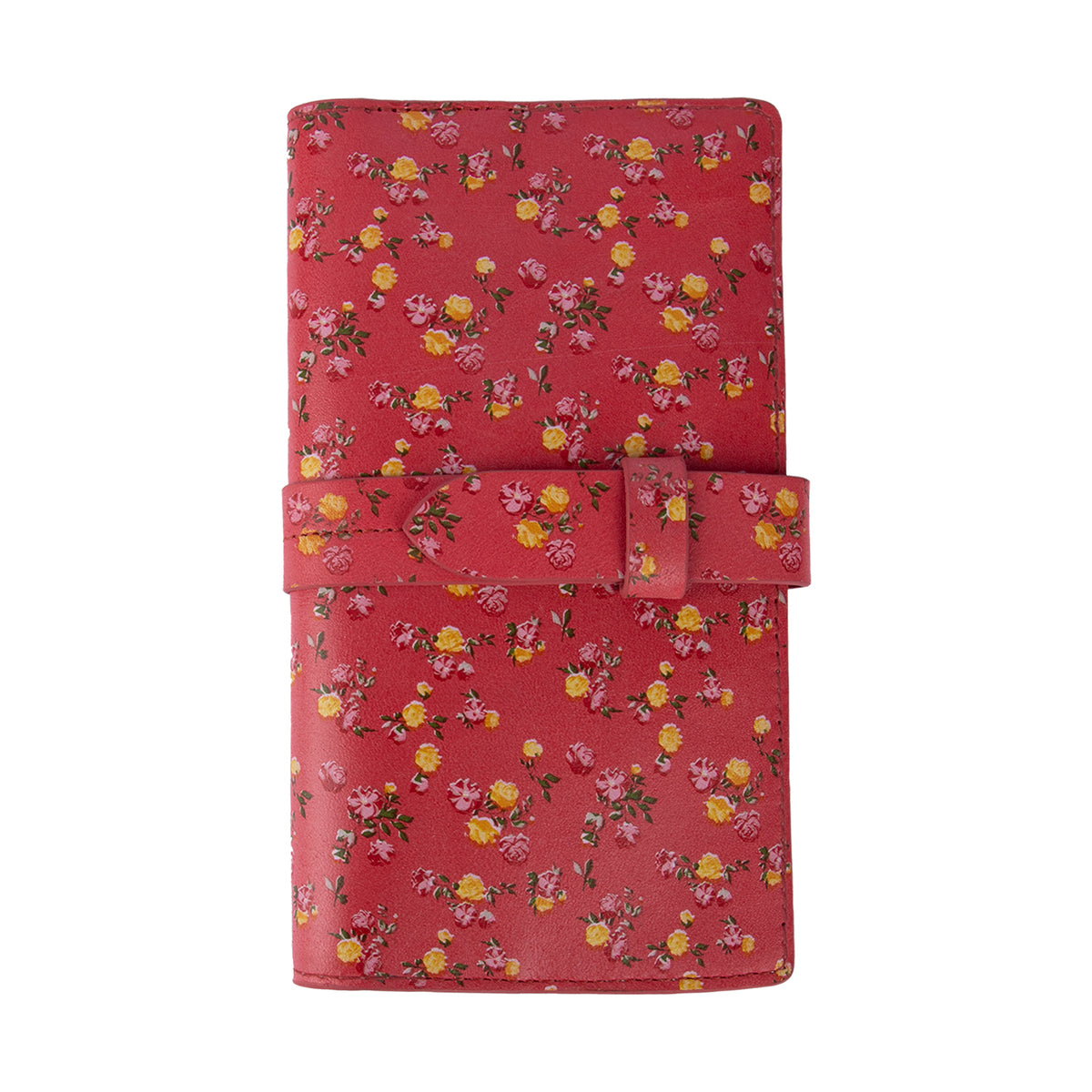 Floral Muse Ladies Wallet (TLSAW25001	Red Printed)