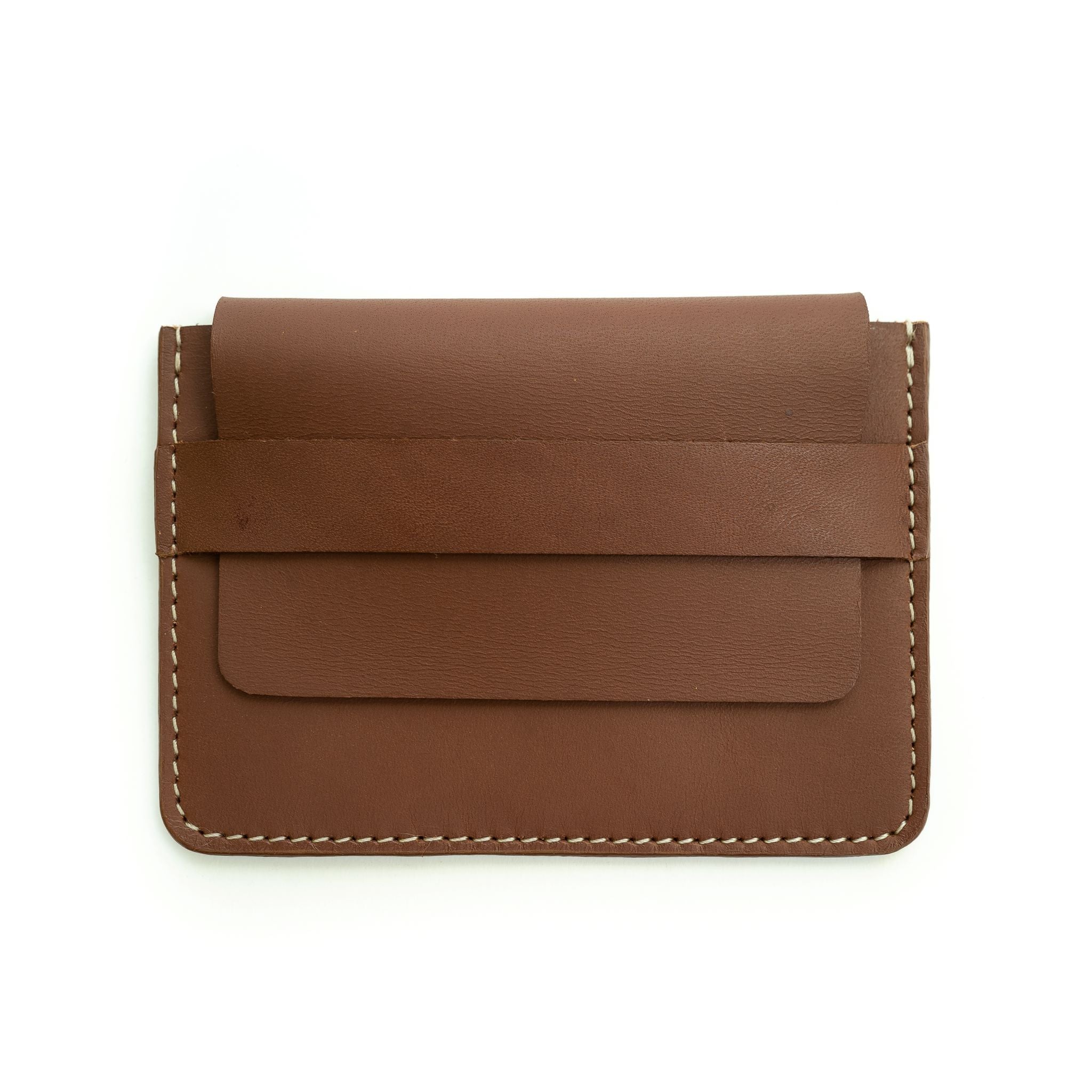 Suave business card case with flap