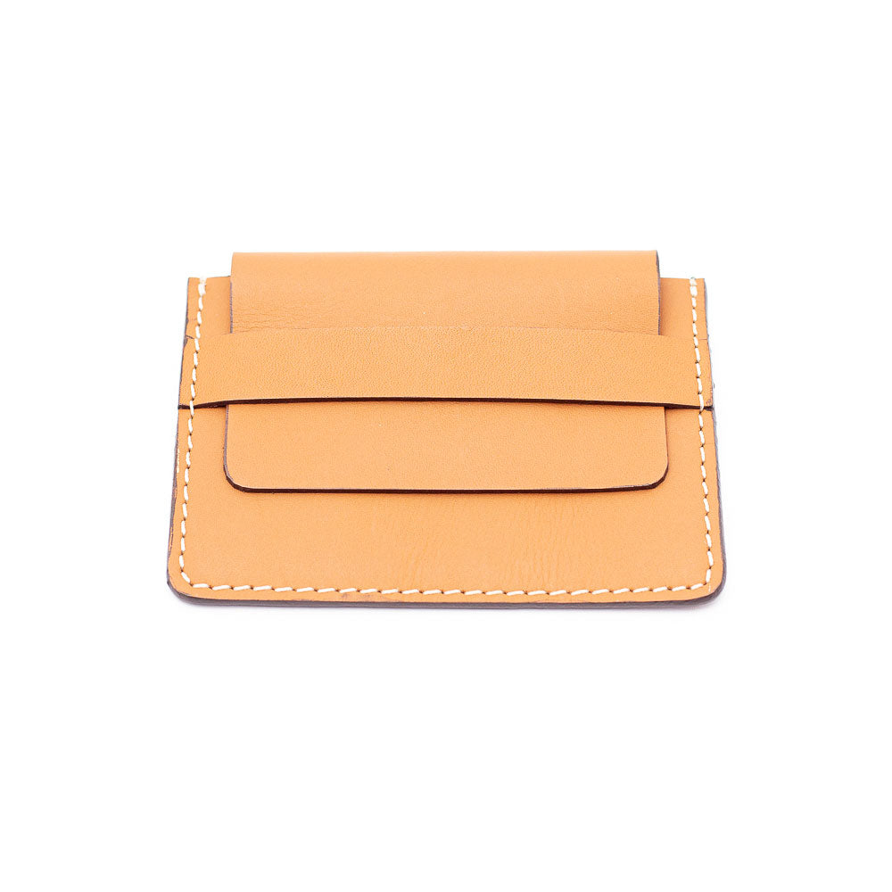 Suave business card case with flap